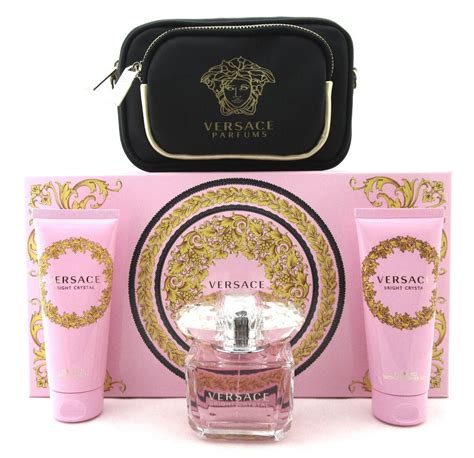 versace bright crystal mini gift set 5 piece set|Versace 5.